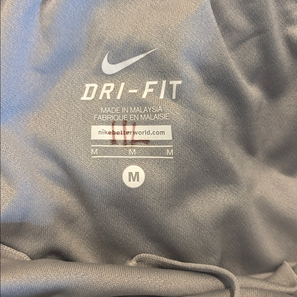 Nike Purple and Yellow Dot Print Women's Athletic Shorts w/ built in panty. - Picture 5 of 5